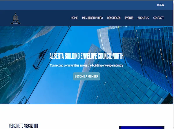 ABECN Website Design Image